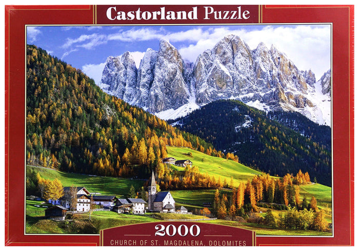 Castorland - Church of St. Magdalena - Dolomites (2000pcs)