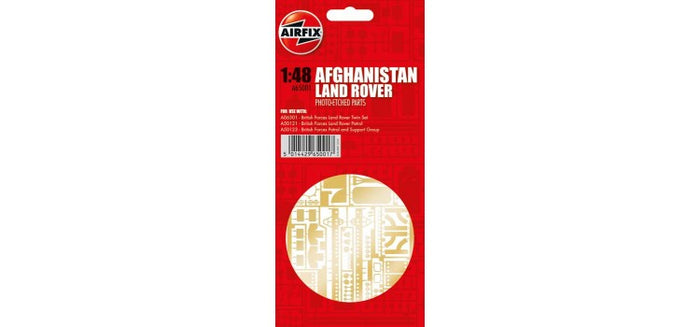Airfix - 1/48 Afghanistan Land Rover Photo Etched Parts