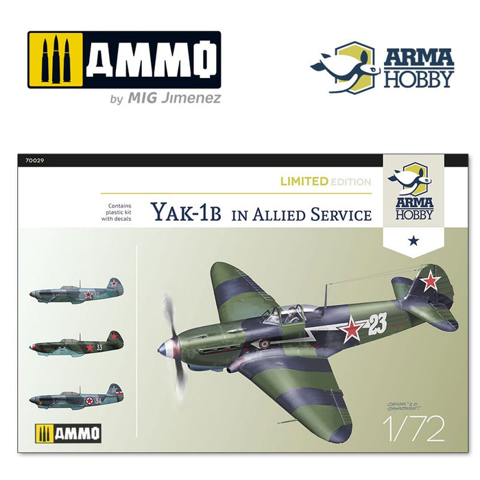 ARMA Hobby - 1/72 Yak-1B in Allied Service (Limited Edition)