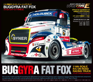 Tamiya - R/C Buggyra Racing Fat Fox (TT01E) (w/ ESC incl)