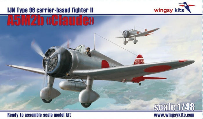 Wingsy Kits - 1/48 IJN Type 96 Carrier-Based Fighter II A5M2b "Claude" (Late Version)