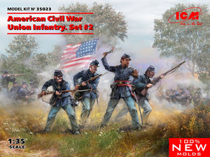 ICM - 1/35 American Civil War Union Infantry Set.2