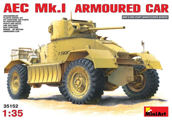 Miniart - 1/35 AEC Mk.1 Armoured Car
