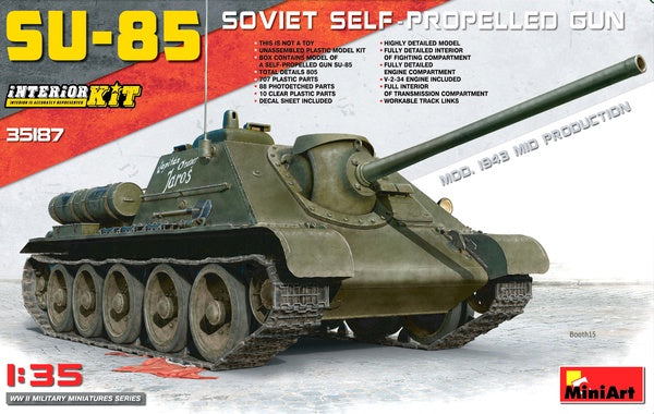 Miniart - 1/35 SU-85 Mod 1943 Mid Production w/ Interior