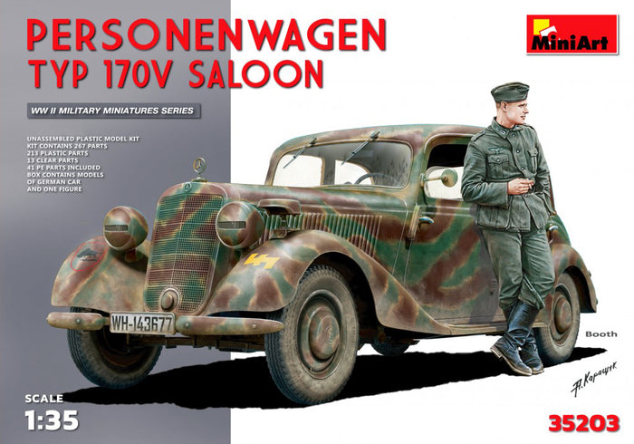 Miniart - 1/35 Personenwagen Type 170V (Special Ed.)