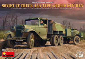 Miniart - 1/35 Soviet 2t Truck AAA Type W/Field Kitchen