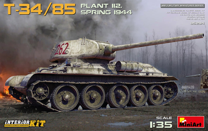 Miniart - 1/35 T-34-85 Plant #112 1944 w/ Interior