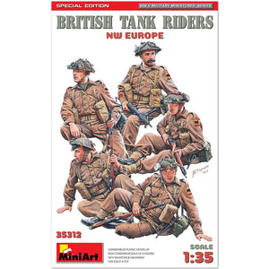 Miniart - 1/35 British Tank Riders NW Europe Special Edition