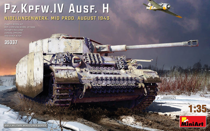 Miniart - 1/35 Pz.Kpfw.IV Ausf.H Nibelungenwerk Mid Prod. August 1943