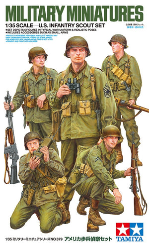 Tamiya - 1/35 US Infantry Scout Set