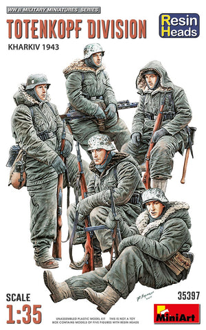 Miniart - 1/35 Totenkopf Division Kharkiv 1943 (Resin Heads)