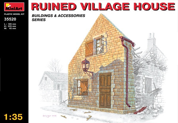 Miniart - 1/35 Ruined Village House