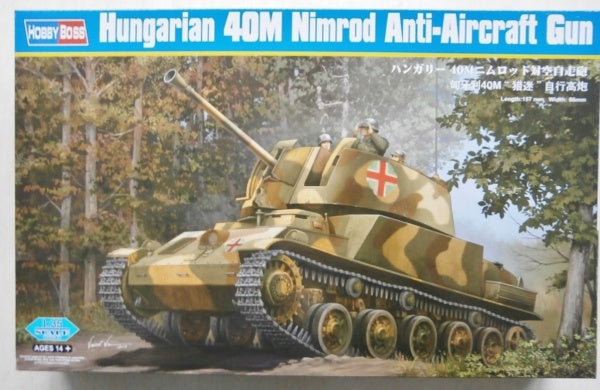 Hobby Boss - 1/35 Hungarian 40M Nimrod Anti-Aircraft Gun