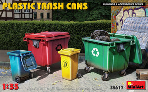 Miniart - 1/35 Plastic Trash Cans