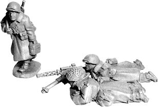 Artizan Design - US Infantry in Greatcoats .30cal Team (Metal)