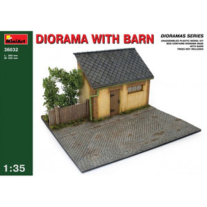 Miniart - 1/35 Diorama With Barn