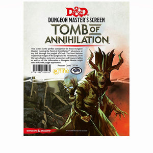 D&D Dungeon Master's Screen: Tomb of Annihilation
