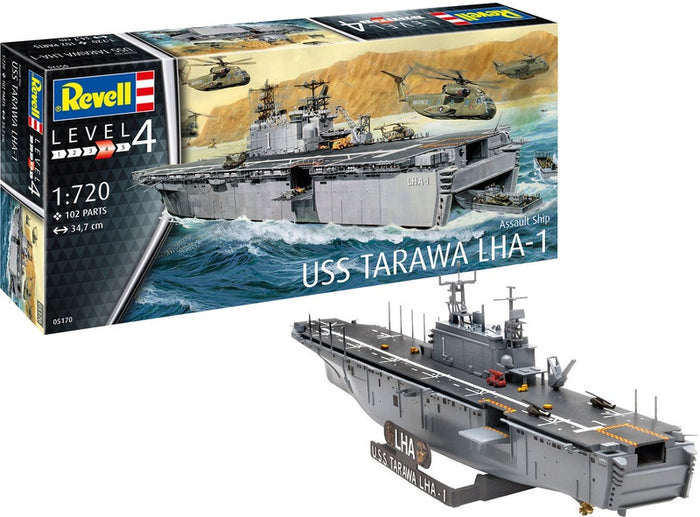 Revell - 1/720 Assault Ship USS Tarawa LHA-1