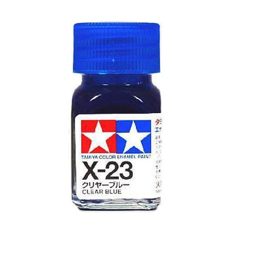 Tamiya - X-23 Clear Blue Enamel