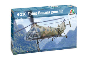Italeri - 1/48 H-21C "Flying Banana" Gunship (w/ PE Sheet)
