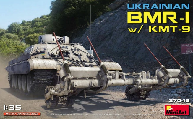 Miniart - 1/35 Ukrainian BMR-1 w/ KMT-9