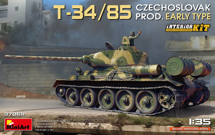 Miniart - 1/35 T-34-85 Czechoslovak Prod. Early (Interior Kit)