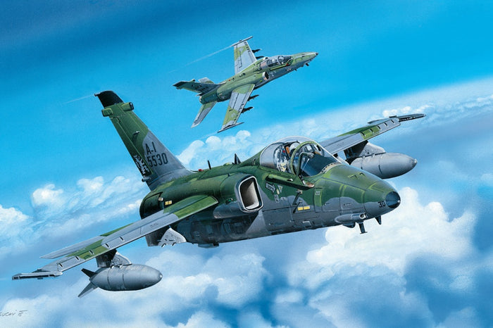 Hobby Boss - 1/48 A-1A (AMX) Ground Attack Aircraft (US/Brazil) (81742)