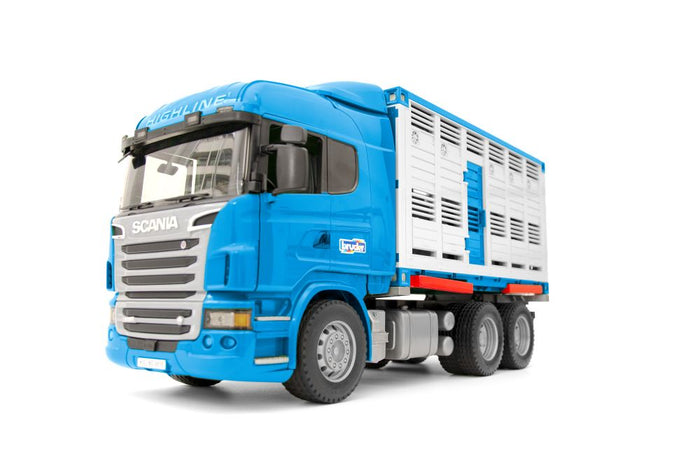 Bruder - Scania R-Series Cattle Truck w/1 cattle
