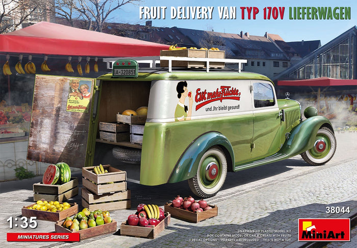 Miniart - 1/35 Fruit Delivery Van Typ 170V Lieferwagen