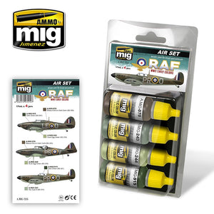 AMMO - 7215 Early WWII RAF Colors (Paint Set)