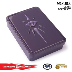 D&D Spellcard Tins - Warlock Token Set