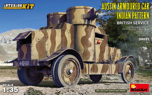 Miniart - 1/35 Austin Armored Car Indian w/ Interior
