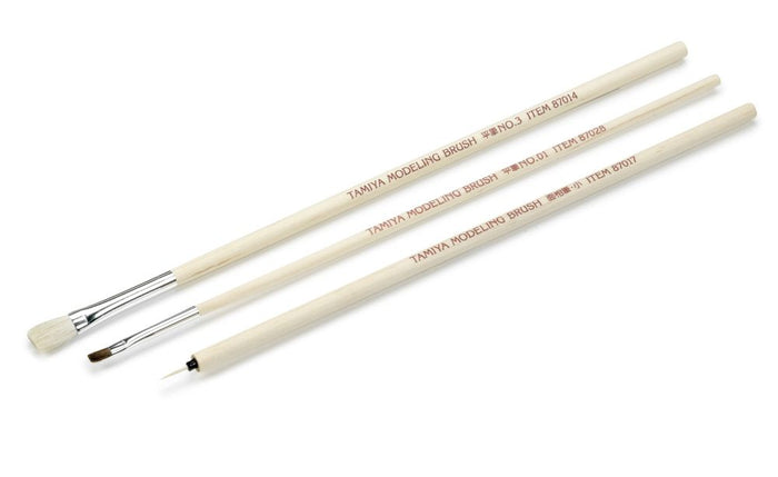 Tamiya - Paint Brush Set (Basic)