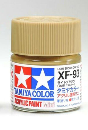 Tamiya - XF-93 Light Brown Mini Acrylic 10ml