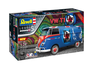Revell - 1/24 VW T "The Who" Gift Set (Model Set Incl. Paint)