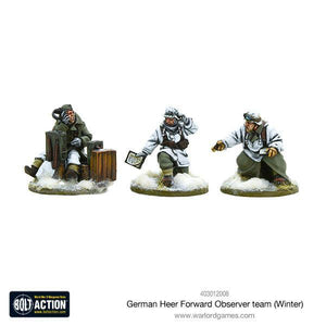 Warlord - Bolt Action  German Heer Forward Observer team (Winter)