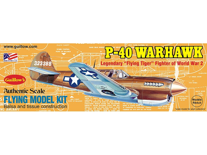 Guillows - P-40 Warhawk (419mm)