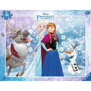 Ravensburger - Frozen: Anna & Elsa (40pcs) Frame Puzzle