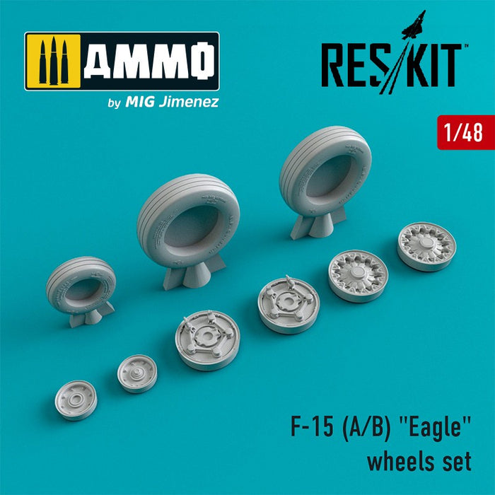 Reskit - 1/48 F-15 (A/B) "Eagle" Wheels Set (RS48-0020)