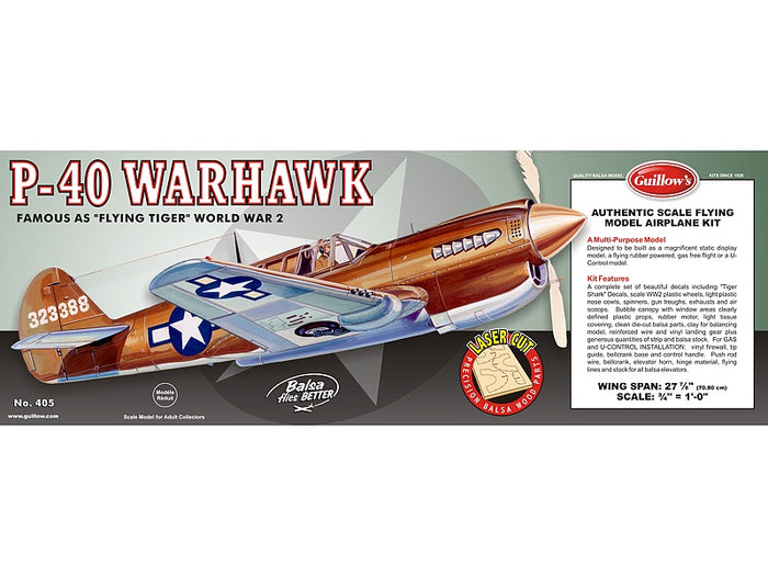 Guillows - P-40 Warhawk