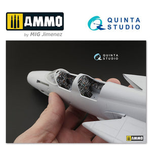 Quinta Studio QD48073 - 1/48 F-105G  3D-Coloured Interior (for HobbyBoss)