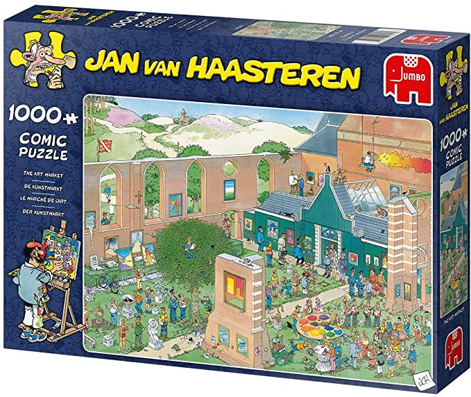 Jumbo - Jan van Haasteren - The Art Market (1000pcs)