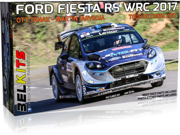 Belkits - 1/24 Ford Fiesta RS WRC -2017 Tour de Corse
