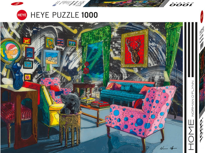 Heye - Room with Deer (1000pcs)