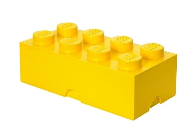 LEGO - Storage Brick 8 - Yellow