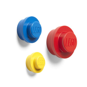 LEGO - Wall Hangers (Red, Blue, Yellow)(3pcs)
