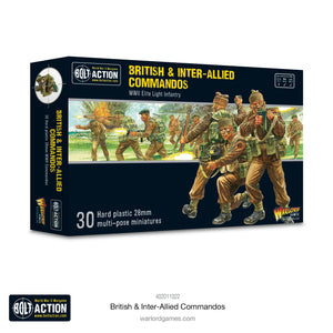 Warlord - Bolt Action  British & Inter-Allied Commandos (New Version)