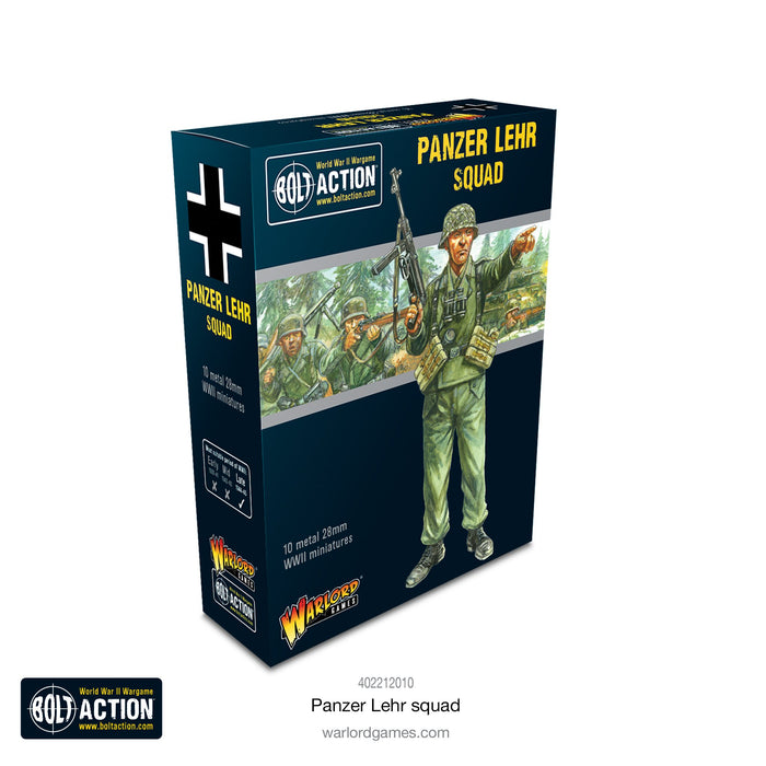 Warlord - Bolt Action  Panzer Lehr Squad (10 Figures - Metal)