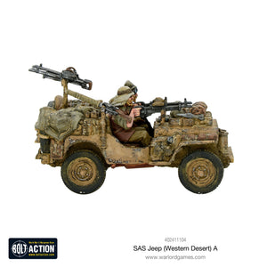 Warlord - Bolt Action  SAS Jeep (Western Desert) A