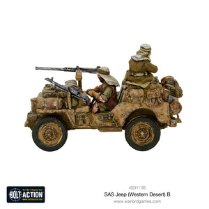 Warlord - Bolt Action  SAS Jeep (Western Desert) B
